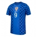 Chorvatsko Andrej Kramaric #9 Venkovní Dres MS 2026 Krátkým Rukávem
