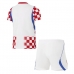Chorvatsko Domácí dres komplet pro Děti MS 2026 Krátkým Rukávem (+ Krátké kalhoty)