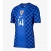 Chorvatsko Ivan Perisic #14 Venkovní Dres MS 2026 Krátkým Rukávem