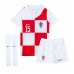 Chorvatsko Mario Pasalic #15 Domácí dres komplet pro Děti ME 2024 Krátkým Rukávem (+ Krátké kalhoty)