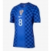 Chorvatsko Mateo Kovacic #8 Venkovní Dres MS 2026 Krátkým Rukávem