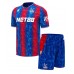 Crystal Palace Eberechi Eze #10 Domácí dres komplet pro Děti 2024-25 Krátkým Rukávem (+ Krátké kalhoty)