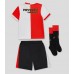 Feyenoord Domácí dres komplet pro Děti 2025-26 Krátkým Rukávem (+ Krátké kalhoty)