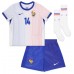 Francie Adrien Rabiot #14 Venkovní dres komplet pro Děti ME 2024 Krátkým Rukávem (+ Krátké kalhoty)