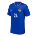 Francie Ibrahima Konate #24 Domácí Dres ME 2024 Krátkým Rukávem