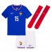 Francie Marcus Thuram #15 Domácí dres komplet pro Děti ME 2024 Krátkým Rukávem (+ Krátké kalhoty)