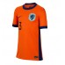 Holandsko Matthijs de Ligt #3 Domácí Dres pro Dámy ME 2024 Krátkým Rukávem
