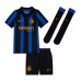 Inter Milan Alessandro Bastoni #95 Domácí dres komplet pro Děti 2026-27 Krátkým Rukávem (+ Krátké kalhoty)