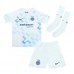 Inter Milan Alessandro Bastoni #95 Venkovní dres komplet pro Děti 2025-26 Krátkým Rukávem (+ Krátké kalhoty)