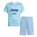 Juventus Pierre Kalulu #15 Venkovní dres komplet pro Děti 2025-26 Krátkým Rukávem (+ Krátké kalhoty)