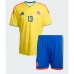 Kolumbie Yerry Mina #13 Domácí dres komplet pro Děti MS 2026 Krátkým Rukávem (+ Krátké kalhoty)