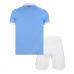 Lazio Domácí dres komplet pro Děti 2026-27 Krátkým Rukávem (+ Krátké kalhoty)
