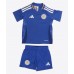 Leicester City Jamie Vardy #9 Domácí dres komplet pro Děti 2024-25 Krátkým Rukávem (+ Krátké kalhoty)