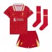 Liverpool Alexis Mac Allister #10 Domácí dres komplet pro Děti 2024-25 Krátkým Rukávem (+ Krátké kalhoty)