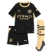 Manchester City Enzo Fernandez #17 Venkovní dres komplet pro Děti 2026-27 Krátkým Rukávem (+ Krátké kalhoty)