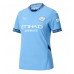Manchester City Kevin De Bruyne #17 Domácí Dres pro Dámy 2024-25 Krátkým Rukávem
