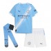 Manchester City Tijjani Reijnders #4 Domácí dres komplet pro Děti 2025-26 Krátkým Rukávem (+ Krátké kalhoty)