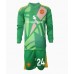 Manchester United Andre Onana #24 Brankář Alternativní dres komplet pro Děti 2024-25 Dlouhým Rukávem (+ Krátké kalhoty)