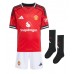 Manchester United Benjamin Sesko #30 Domácí dres komplet pro Děti 2025-26 Krátkým Rukávem (+ Krátké kalhoty)