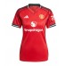 Manchester United Diogo Dalot #2 Domácí Dres pro Dámy 2025-26 Krátkým Rukávem