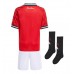 Manchester United Domácí dres komplet pro Děti 2025-26 Krátkým Rukávem (+ Krátké kalhoty)