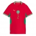 Maroko Achraf Hakimi #2 Domácí Dres pro Dámy MS 2026 Krátkým Rukávem
