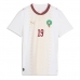Maroko Youssef En-Nesyri #19 Venkovní Dres pro Dámy MS 2026 Krátkým Rukávem