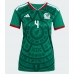 Mexiko Edson Alvarez #4 Domácí Dres pro Dámy MS 2026 Krátkým Rukávem