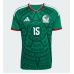 Mexiko Israel Reyes #15 Domácí Dres MS 2026 Krátkým Rukávem