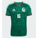 Mexiko Julian Quinones #16 Domácí Dres MS 2026 Krátkým Rukávem