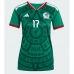 Mexiko Orbelin Pineda #17 Domácí Dres pro Dámy MS 2026 Krátkým Rukávem