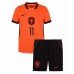 Nizozemsko Cody Gakpo #11 Domácí dres komplet pro Děti MS 2026 Krátkým Rukávem (+ Krátké kalhoty)