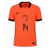 Nizozemsko Tijjani Reijnders #14 Domácí Dres MS 2026 Krátkým Rukávem