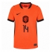 Nizozemsko Tijjani Reijnders #14 Domácí Dres pro Dámy MS 2026 Krátkým Rukávem