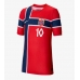 Norsko Martin Odegaard #10 Domácí Dres pro Dámy MS 2026 Krátkým Rukávem