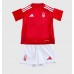 Nottingham Forest Elliot Anderson #8 Domácí dres komplet pro Děti 2024-25 Krátkým Rukávem (+ Krátké kalhoty)