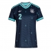 Německo Antonio Rudiger #2 Venkovní Dres pro Dámy MS 2026 Krátkým Rukávem