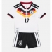 Německo Florian Wirtz #17 Domácí dres komplet pro Děti MS 2026 Krátkým Rukávem (+ Krátké kalhoty)