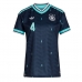 Německo Jonathan Tah #4 Venkovní Dres pro Dámy MS 2026 Krátkým Rukávem