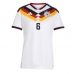 Německo Joshua Kimmich #6 Domácí Dres pro Dámy MS 2026 Krátkým Rukávem