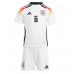 Německo Joshua Kimmich #6 Domácí dres komplet pro Děti ME 2024 Krátkým Rukávem (+ Krátké kalhoty)