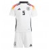 Německo Pascal Gross #5 Domácí dres komplet pro Děti ME 2024 Krátkým Rukávem (+ Krátké kalhoty)