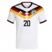 Německo Serge Gnabry #20 Domácí Dres MS 2026 Krátkým Rukávem