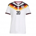 Německo Serge Gnabry #20 Domácí Dres pro Dámy MS 2026 Krátkým Rukávem