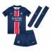 Paris Saint-Germain Achraf Hakimi #2 Domácí dres komplet pro Děti 2024-25 Krátkým Rukávem (+ Krátké kalhoty)