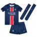 Paris Saint-Germain Willian Pacho #51 Domácí dres komplet pro Děti 2024-25 Krátkým Rukávem (+ Krátké kalhoty)