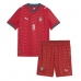 Portugalsko Bruno Fernandes #8 Domácí dres komplet pro Děti MS 2026 Krátkým Rukávem (+ Krátké kalhoty)