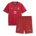 Portugalsko Vitinha #23 Domácí dres komplet pro Děti MS 2026 Krátkým Rukávem (+ Krátké kalhoty)