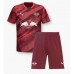 RB Leipzig Xavi Simons #10 Venkovní dres komplet pro Děti 2024-25 Krátkým Rukávem (+ Krátké kalhoty)