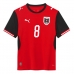 Rakousko David Alaba #8 Domácí Dres MS 2026 Krátkým Rukávem